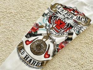 Спортен комплект кадифе с камъни Ed Hardy в четри цвята