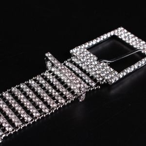 PVC колан с кристални камъни