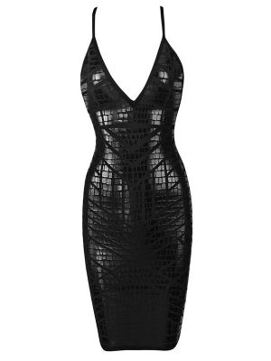 Елегантна бандажна рокля Herve Leger