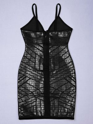 Елегантна бандажна рокля Herve Leger