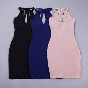 Елегантна рокля Herve Leger в три цвята