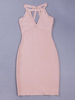 Елегантна рокля Herve Leger в три цвята