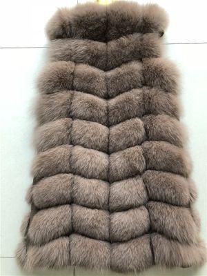 Дамски елек, 100% естествен косъм лисица