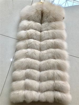 Дамски елек, 100% естествен косъм лисица
