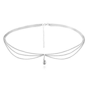 Тънка верижка украшение за талия 