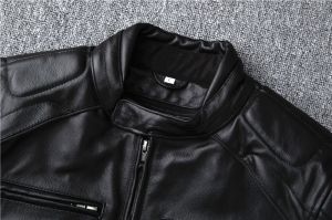  Маркови мъжки кожени якета от естествена кожа