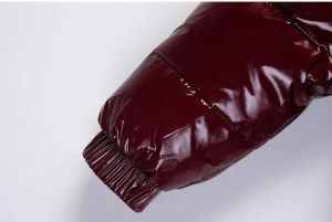 Детскo зимнo яке с гъши пух с качулка естествен косъм