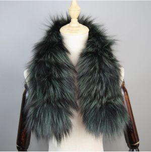 Дамски шал от естествен косъм лисица