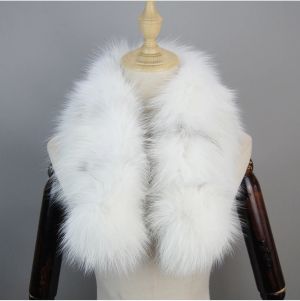 Дамски шал от естествен косъм лисица