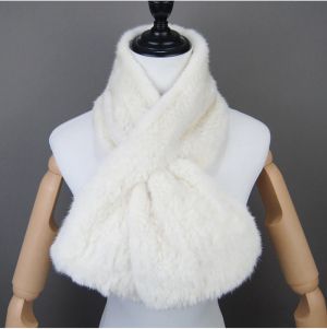 Дамски шал от естествен косъм норка